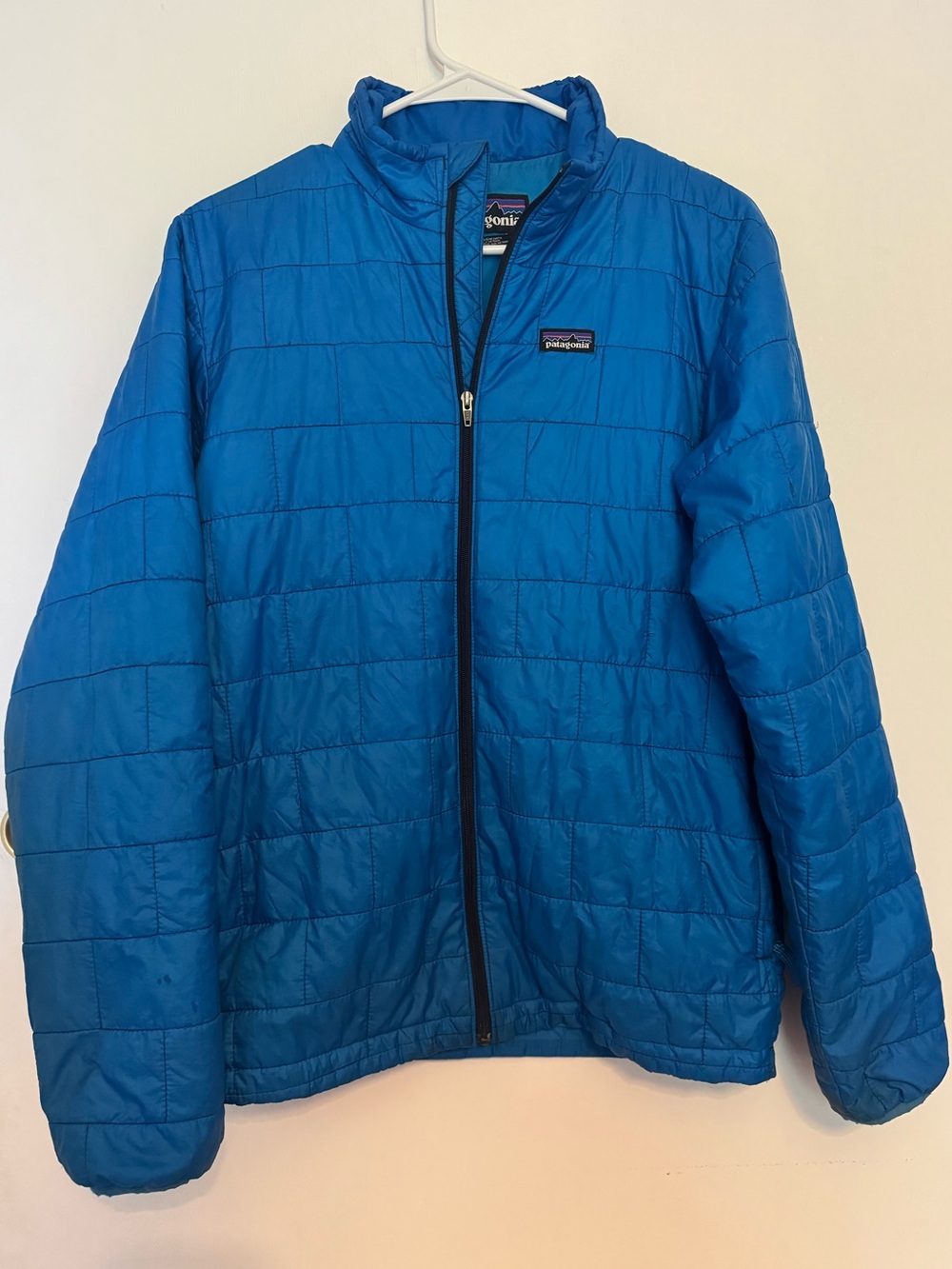 Patagonia Blue Nano Puff Insulated Jacket Full Zip Kids XXL